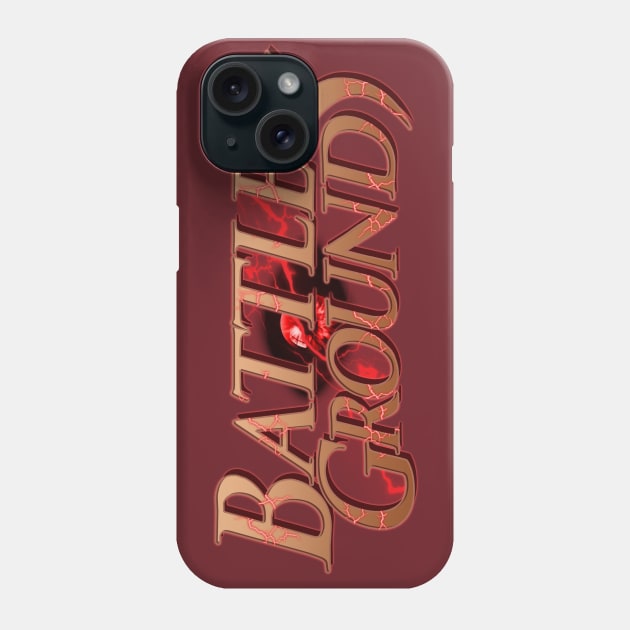 Battle Grounds Phone Case by DoctorBadguy