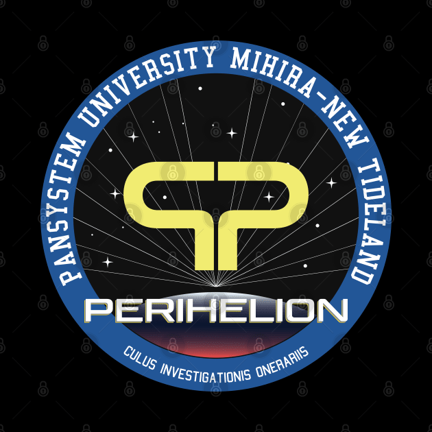 Murderbot Diaries Perihelion Crew Patch Fan Art by Zodiac Signs