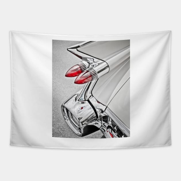 Cadillac 1959 Fins Tapestry by irishmurr