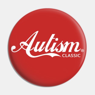 Autism Cola Logo Pin