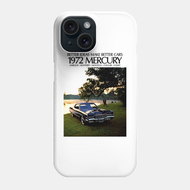 1972 MARQUIS - brochure Phone Case by Throwback Motors