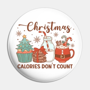 Festive Hot Holiday Drinks: Christmas Calories Don't Count Pin