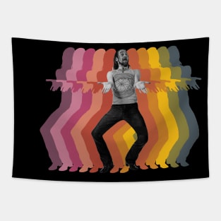 Retro Fade George Carlin Tapestry