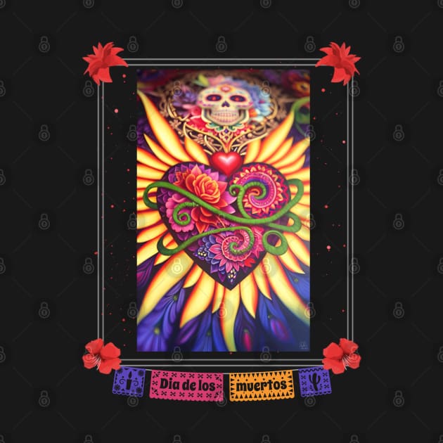 Mi Corazon for Day of the Dead by Mazzlo Shop