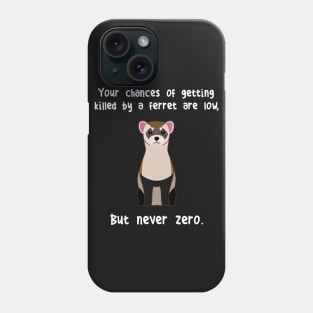 Ferret Never Zero Phone Case