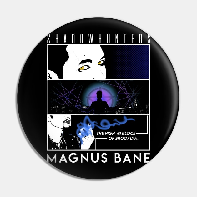 Magnus Bane - Shadowhunters Pin by Ddalyrincon