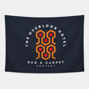 The Overlook Hotel Rug & Carpert Company - modern vintage logo Tapestry