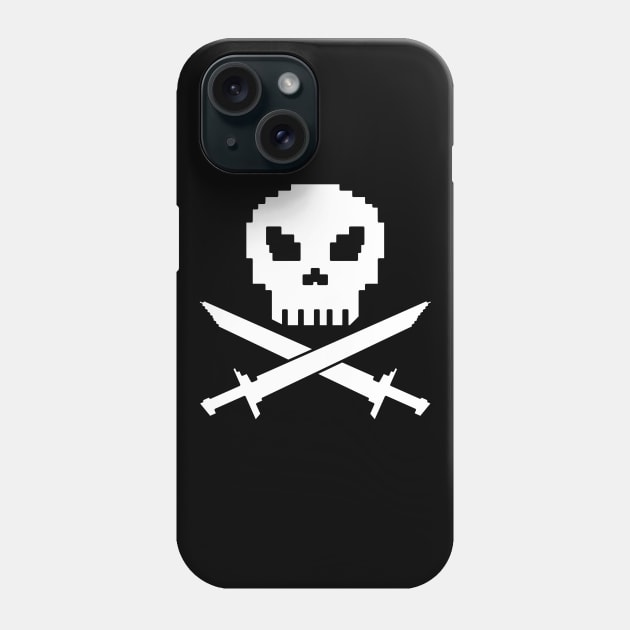 8-Bit Piracy Phone Case by TheHaloEquation