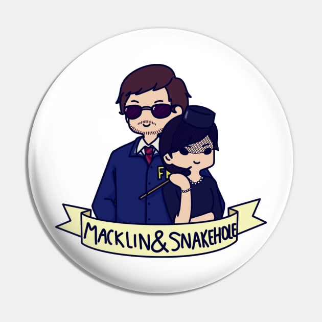 Macklin & Snakehole Pin by cptpuggles