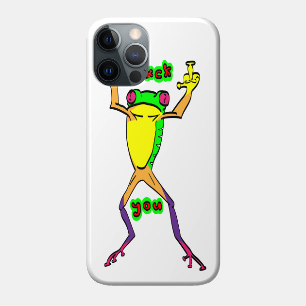 Emotional frog - Emotional - Phone Case