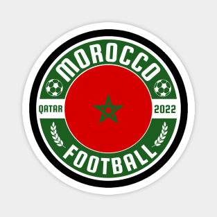 Morocco Football Magnet