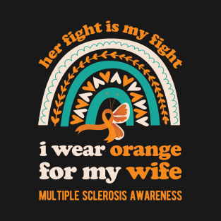 Multiple Sclerosis Awareness Wife T-Shirt