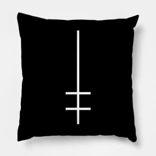 Heaven Upside Down Cross Pillow