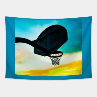 Basketball Hoop Tapestry