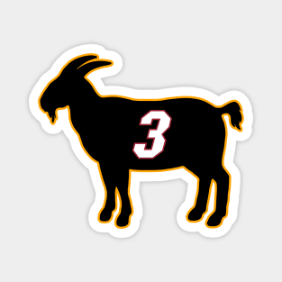 Dwyane Wade Miami Goat Qiangy Magnet