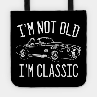 classic muscle car Tote