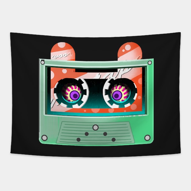 cassette tape wooopy Tapestry by Tucker0231