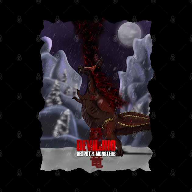 Deviljho: Despot of The Monsters - Savage Version by Jblumdesigns