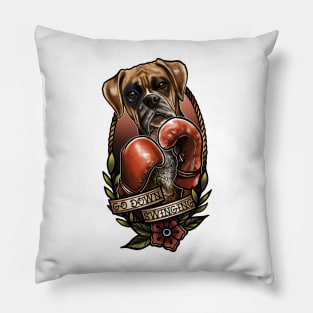 Go down swinging Pillow