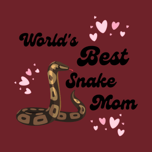 World's Best Snake Mom T-Shirt
