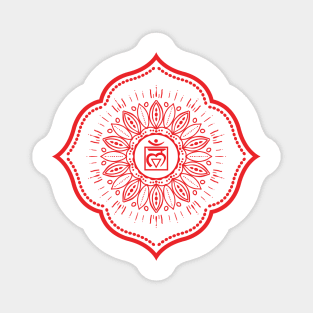 Root Chakra Manadala - 08 Magnet