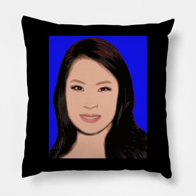 lucy liu Pillow by oryan80