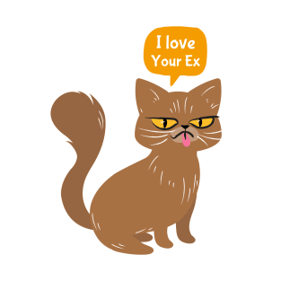 Cat loves your ex T-Shirt