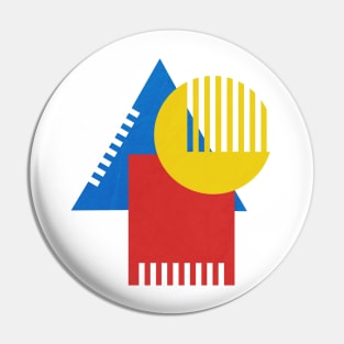 Modern Bauhaus Pin