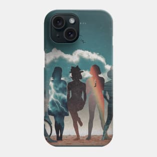 mujeres elementales Phone Case