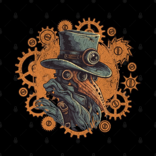 Steampunk Plaque Doctor by Curio Pop Relics