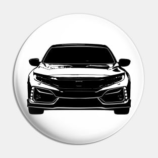 Civic Type R Sketch Art Pin