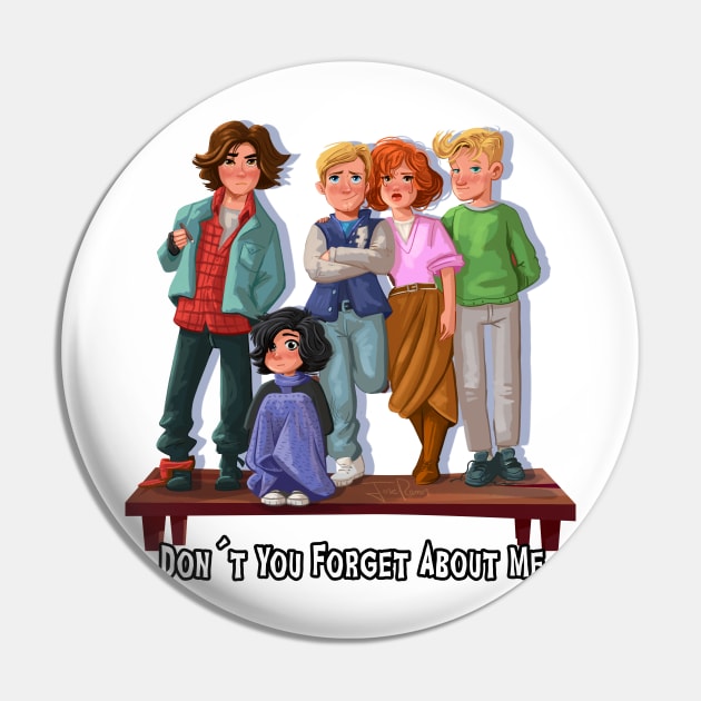 breakfastclub Pin by joseramos