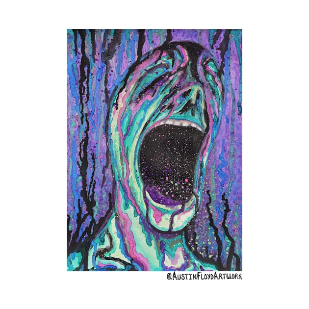 Series of Screams - Orgasm by Austin Floyd Artwork