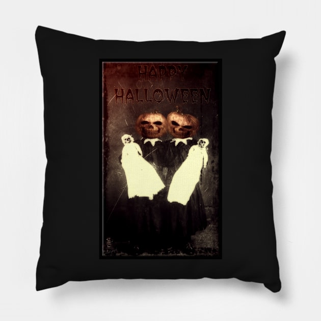 Happy Halloween Pillow by rgerhard