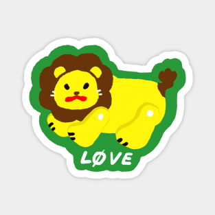 Løve Lion Magnet