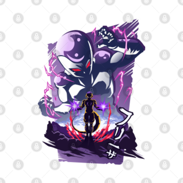 Frieza minimalistict art - Dragonball - T-Shirt