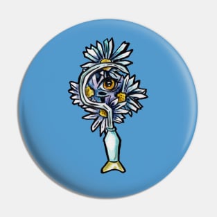 Boline, Witchcraft, and Daisies Pin