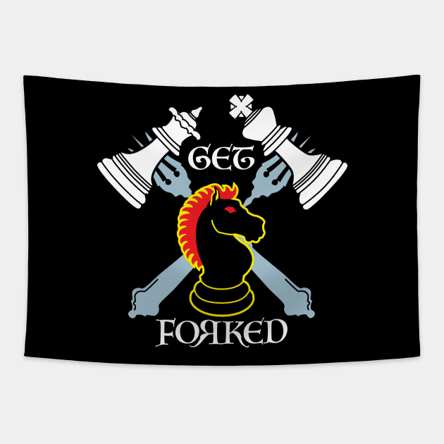 GET FORKED black wins REV Tapestry by PeregrinusCreative