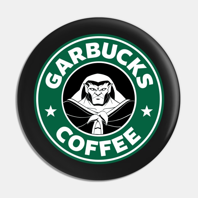 Garbucks Coffee - Goliath Pin by Twogargs