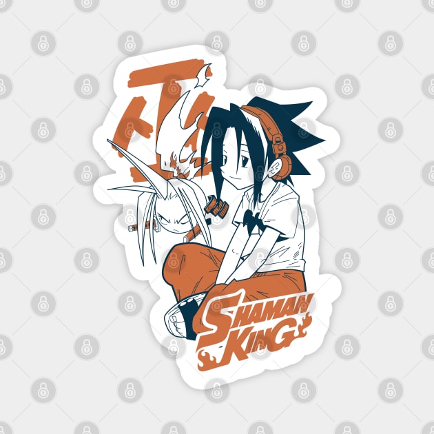 Shaman king anime Magnet by paisdelasmaquinas