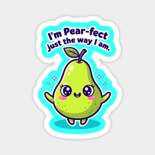 Pear-fectly Adorable Pear Magnet