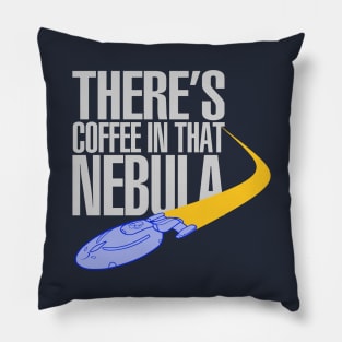 Coffee In That Nebula Pillow