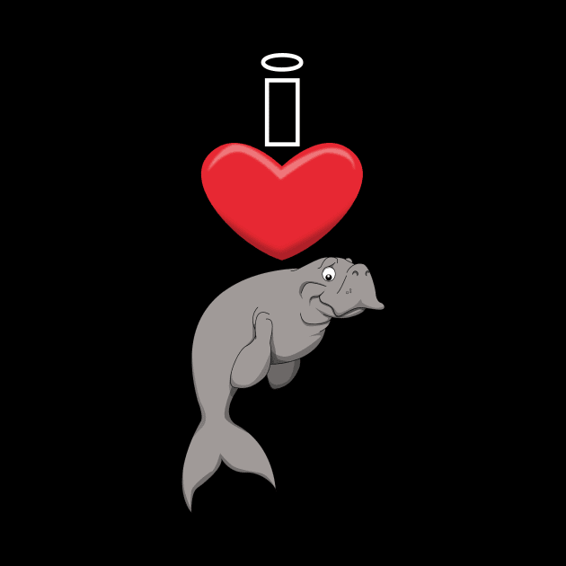 I Heart Dugongs by Wickedcartoons