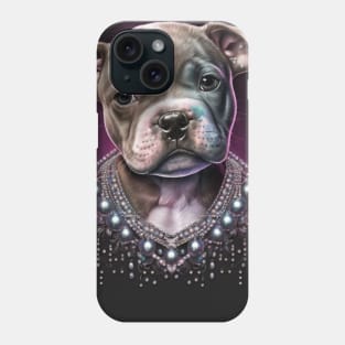 Staffy Puppy Diva Phone Case