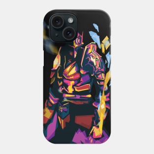 fire and ice knight Phone Case