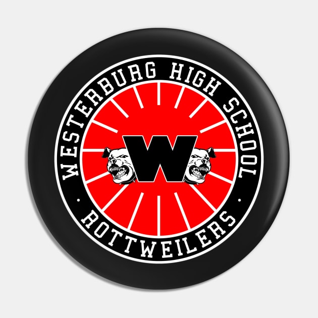 Westerburg High School Rottweilers Pin by AngryMongoAff