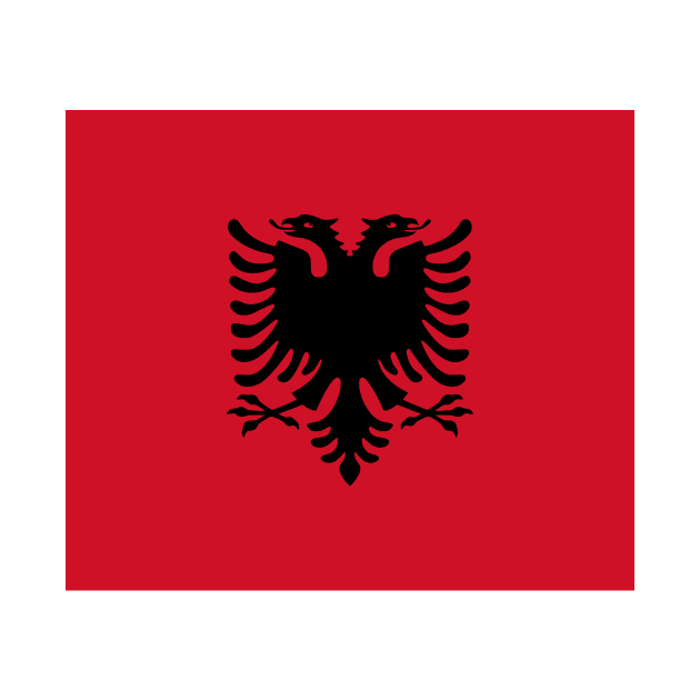 Flag Albania by flag for all