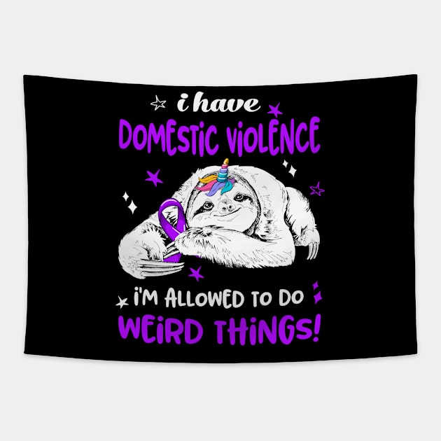 I have Domestic Violence i'm allowed to do Weird Thing! Tapestry by ThePassion99