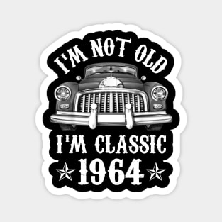 58 Year Old Vintage 1964 Classic Car 58th Birthday Gifts Magnet