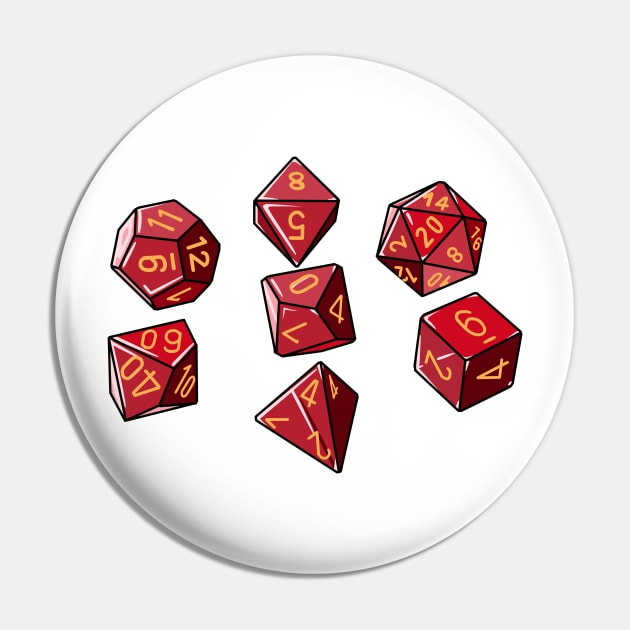 Dice Pin by Dojaja